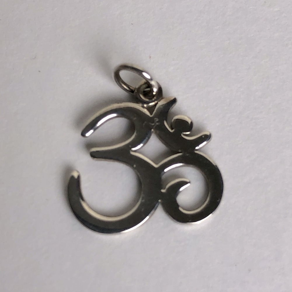 OM 925 Sterling Silver Pendant Charm
